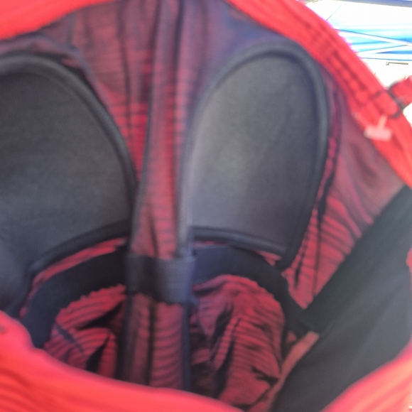 Red Ribbed Swimsuit - Picture 4 of 5